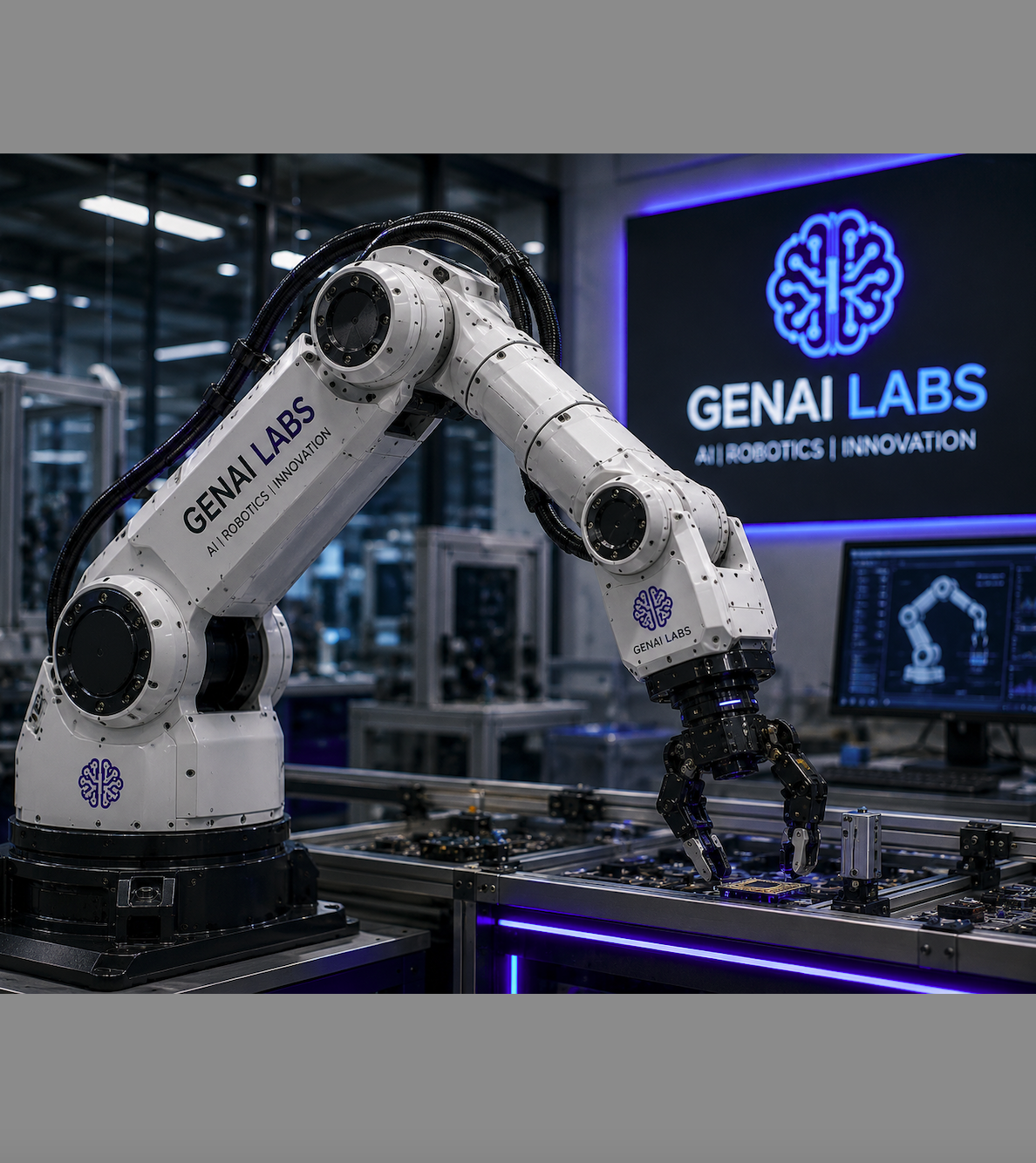 GenAI Labs robotic arm